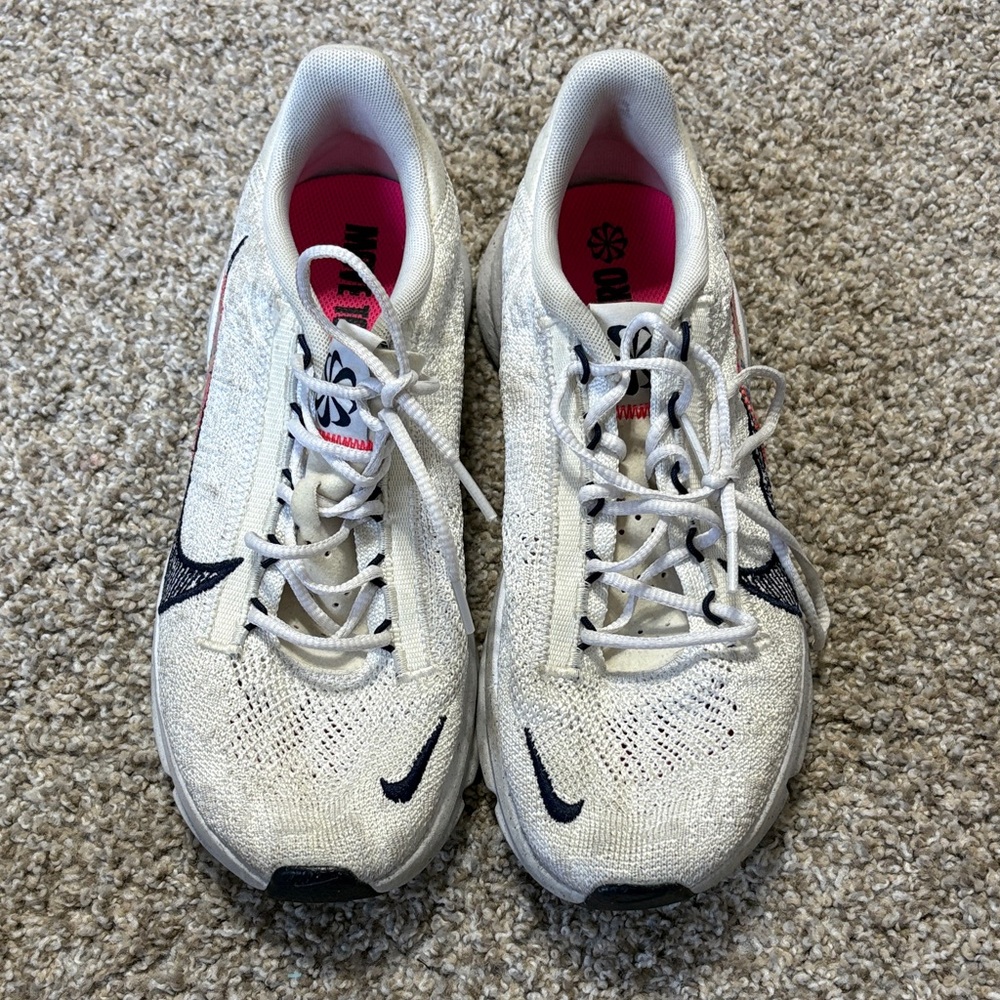 Nike White and Black Athletic Shoes